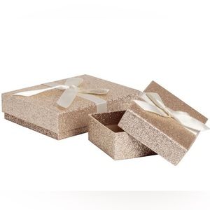 2-pack Glittery Gift Boxes